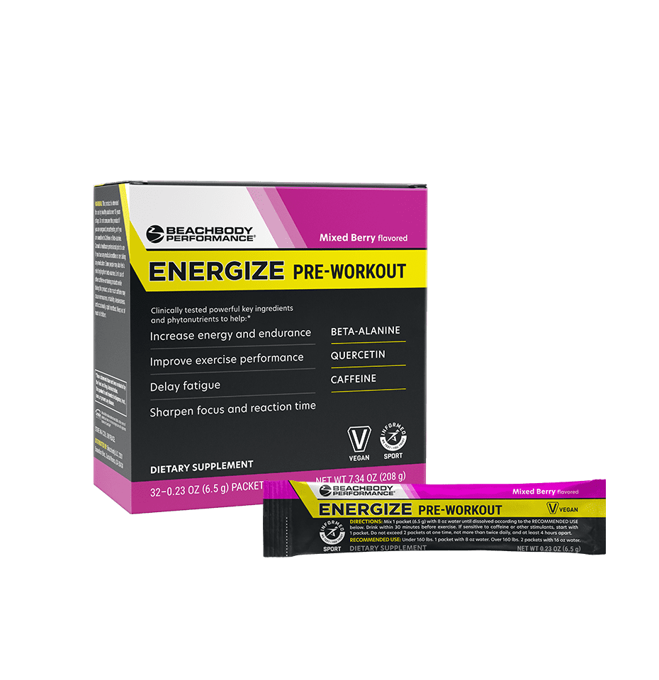 Energize PreWorkout Mixed Berry BODi Performance